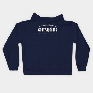 Contrapoints - Aesthetic Fanart Design Kids Hoodie